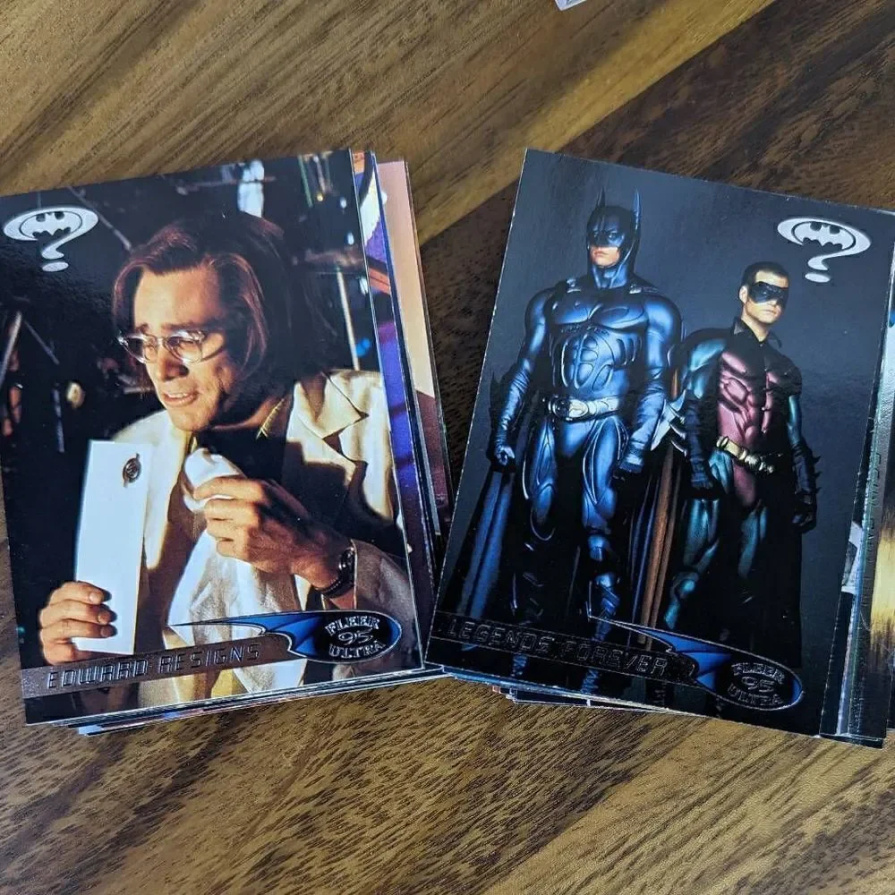 Batman Forever Fleer Ultra 95 Complete 149 Cards Trading Card Set 1999 DC Comics